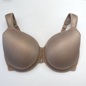 ThirdLove 24/7 Perfect Coverage Bra Beige Memory Foam Full Underwire Cup 38H